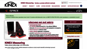 What Kinexmeasuring.com website looked like in 2020 (4 years ago)