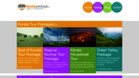 What Keralapackage.in website looked like in 2020 (4 years ago)