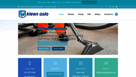 What Kleencarpetcleaning.com website looked like in 2020 (4 years ago)