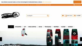 What Kite-shop.ch website looked like in 2020 (4 years ago)