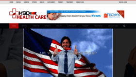 What Ksdhealthcare.com website looked like in 2020 (4 years ago)