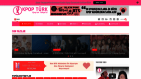 What Kpopturk.com website looked like in 2020 (4 years ago)