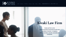 What Kivakilawfirm.com website looked like in 2020 (4 years ago)