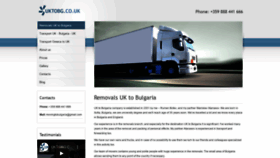What Kingmover.co.uk website looked like in 2020 (4 years ago)
