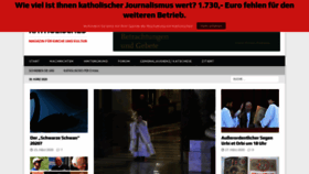 What Katholisches.info website looked like in 2020 (4 years ago)