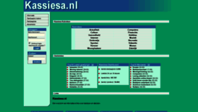 What Kassiesa.nl website looked like in 2020 (4 years ago)