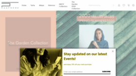 What Kaafmeem.com website looked like in 2020 (4 years ago)