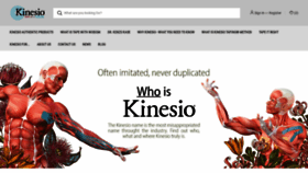 What Kinesioproducts.com website looked like in 2020 (4 years ago)