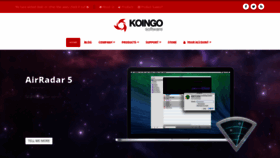 What Koingosoftware.ca website looked like in 2020 (5 years ago)