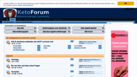 What Ketoforum.de website looked like in 2020 (4 years ago)