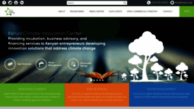 What Kenyacic.org website looked like in 2020 (5 years ago)