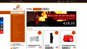 What Kompaswebshop.nl website looked like in 2020 (4 years ago)