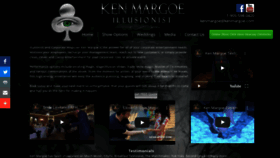 What Kenmargoe.com website looked like in 2020 (4 years ago)