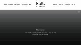 What Kultmodels.com website looked like in 2020 (4 years ago)