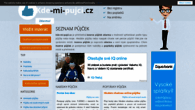 What Kde-mi-pujci.cz website looked like in 2020 (4 years ago)