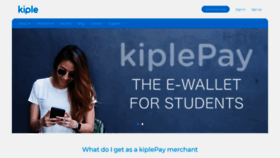 What Kiplepay.com website looked like in 2020 (4 years ago)