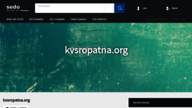 What Kvsropatna.org website looked like in 2020 (4 years ago)