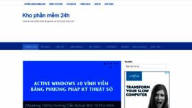 What Khophanmem24h.com website looked like in 2020 (4 years ago)