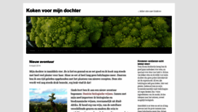 What Kokenvoormijndochter.nl website looked like in 2020 (4 years ago)