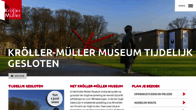 What Krollermuller.nl website looked like in 2020 (4 years ago)