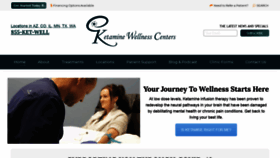 What Ketaminewellnesscenters.com website looked like in 2020 (4 years ago)