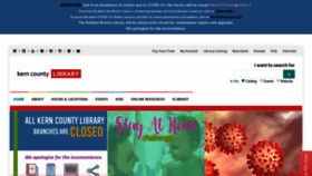 What Kerncountylibrary.org website looked like in 2020 (4 years ago)