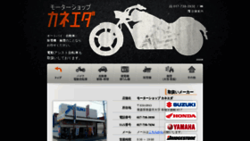What Kaneeda.com website looked like in 2020 (4 years ago)