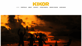 What Kikor.com website looked like in 2020 (4 years ago)