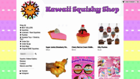 What Kawaiisquishyshop.storenvy.com website looked like in 2020 (4 years ago)