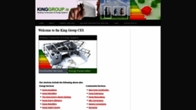 What Kinggroup.ie website looked like in 2020 (4 years ago)