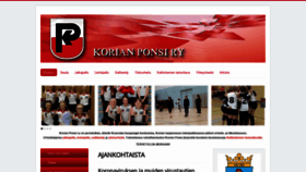 What Korianponsi.com website looked like in 2020 (4 years ago)