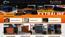 What Konstal-garazs.hu website looked like in 2020 (4 years ago)
