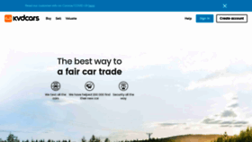 What Kvdcars.com website looked like in 2020 (4 years ago)