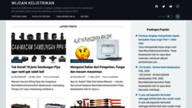 What Kelistrikanku.com website looked like in 2020 (4 years ago)