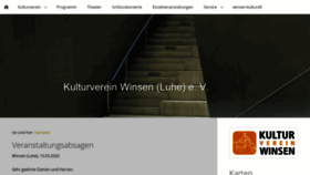 What Kv-winsen.de website looked like in 2020 (4 years ago)