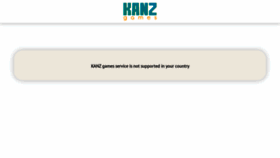 What Kanzgames.com website looked like in 2020 (4 years ago)