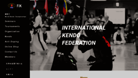 What Kendo-fik.org website looked like in 2020 (4 years ago)