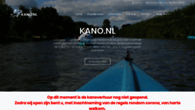 What Kano.nl website looked like in 2020 (4 years ago)