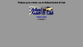 What Kadett-b.nl website looked like in 2020 (4 years ago)