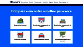What Konkero.com.br website looked like in 2020 (4 years ago)