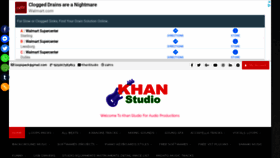 What Khanstudiopk.com website looked like in 2020 (4 years ago)