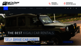 What Kigalicarrental.com website looked like in 2020 (4 years ago)