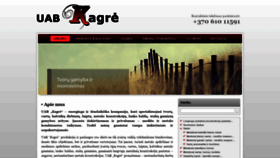 What Kagre.lt website looked like in 2020 (4 years ago)