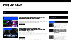 What Kingofgame13.com website looked like in 2020 (4 years ago)