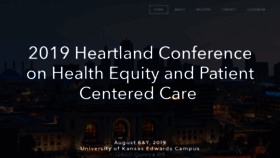 What Kcheartlandconference.com website looked like in 2020 (4 years ago)