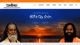 What Kriya.org.au website looked like in 2020 (4 years ago)