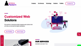 What Kpis.in website looked like in 2020 (5 years ago)