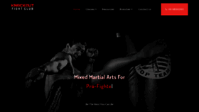 What Knockoutfightclub.in website looked like in 2020 (4 years ago)
