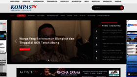 What Kompas.tv website looked like in 2020 (3 years ago)
