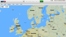 What Karte.maps24.eu website looked like in 2020 (4 years ago)
